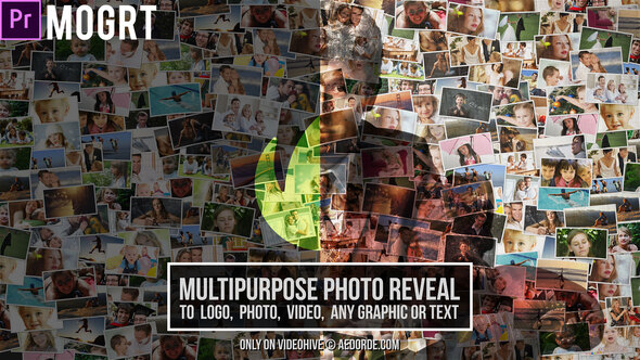 Photo​ ​Reveal - ​Multipurpose ​Intro​ ​and​ ​Opener (Mogrt)