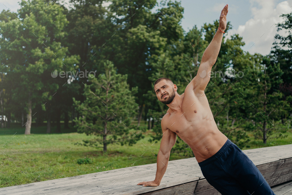 Yoga Pose: Side Plank Tree