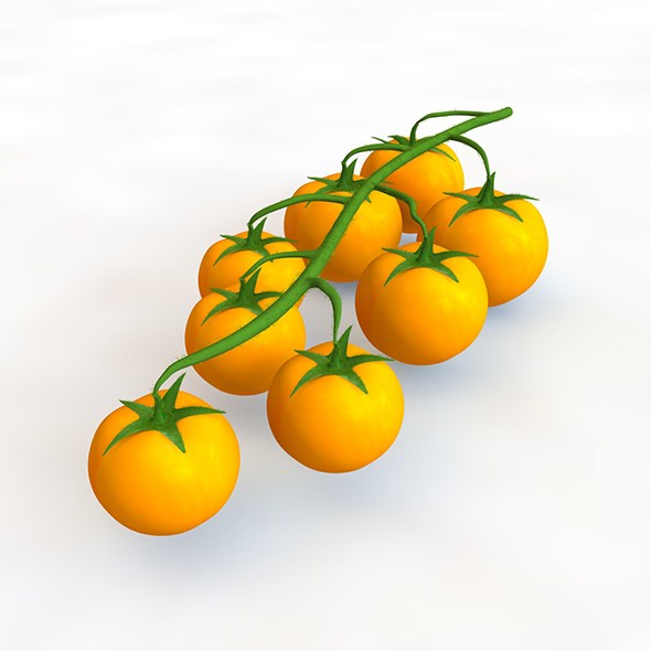 Tomato bunch yellow - 3Docean 34081954