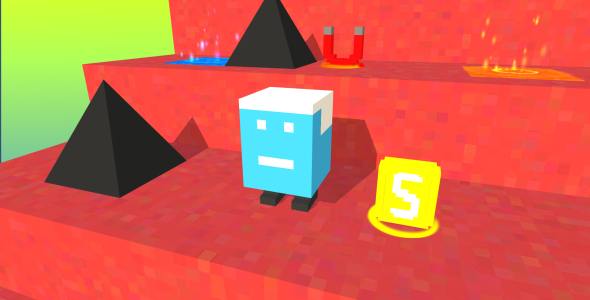 Unity Game Template - Heaven Stairs