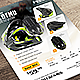 Helmet Product - Catalog Product Flyer