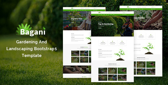 Bagani - Gardening - ThemeForest 22060536