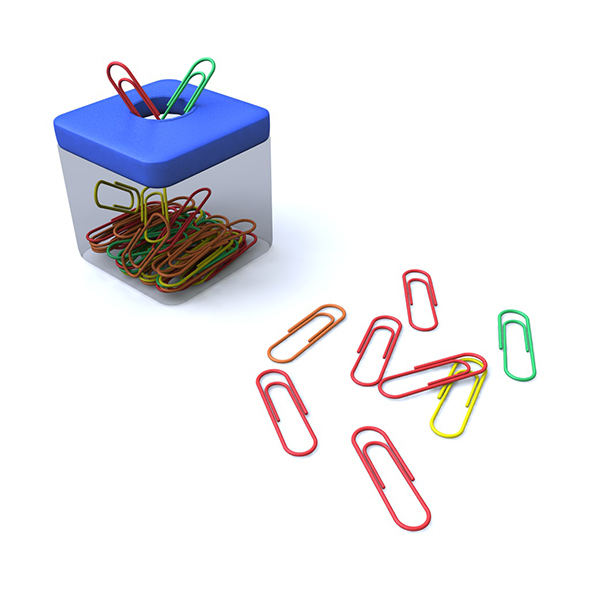 Paper Clip Box - 3Docean 34090338