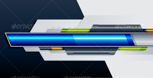 Set of progress indicators