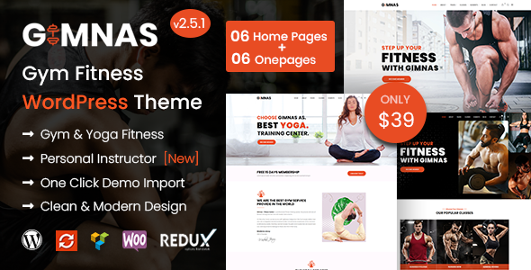 Gimnas - Gym - ThemeForest 23571243