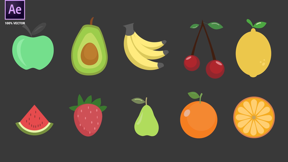 Fruits Icons Pack