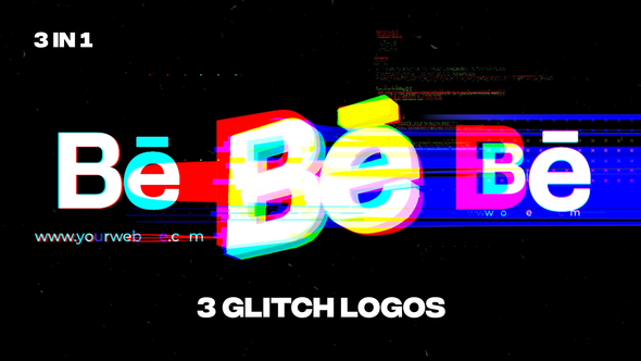 Glitch Logos
