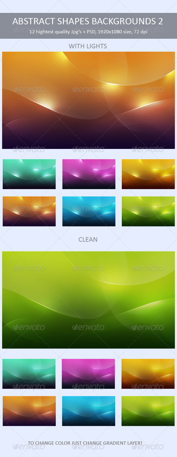 Abstract Shapes Backgrounds 2 - Backgrounds Graphics