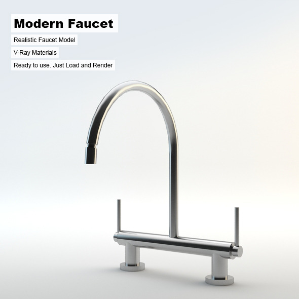 Modern Faucet - 3Docean 3103820