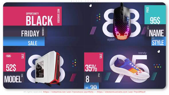 Black Friday Product Promo template preview