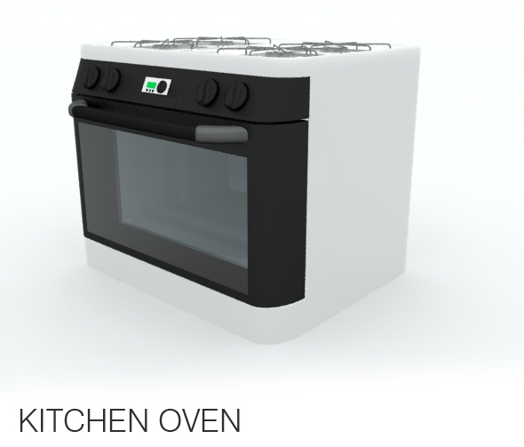 Kitchen Oven - 3Docean 110061