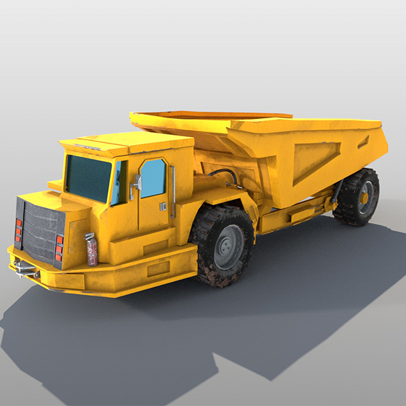Underground mining truck - 3Docean 34110763