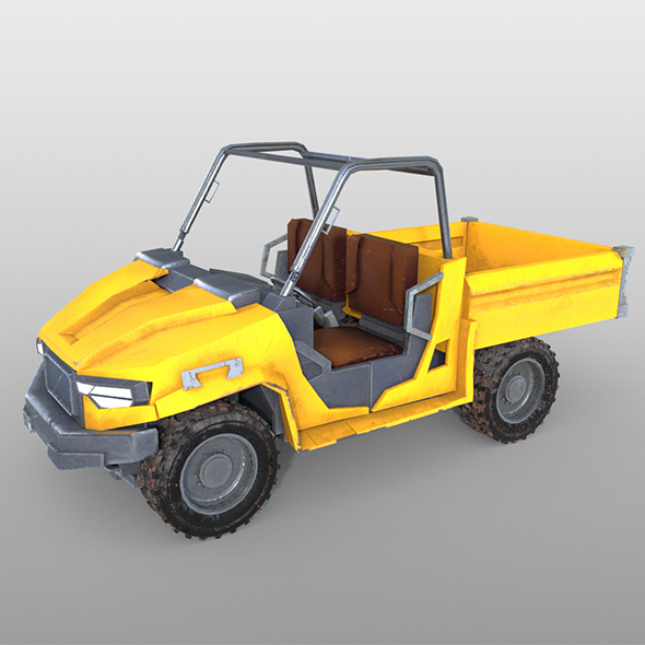 Utility vehicle 3d - 3Docean 34110783