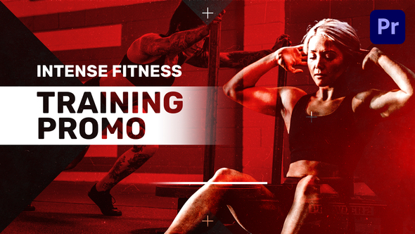 Intense Fitness Training Promo | Mogrt, Premiere Pro Templates | VideoHive