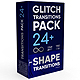 Glitch Transitions Pack 4K - VideoHive Item for Sale