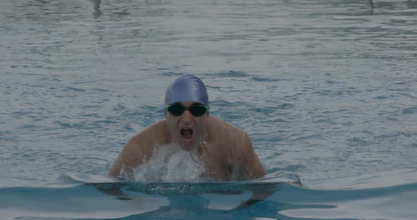 Breaststroke Swimmer