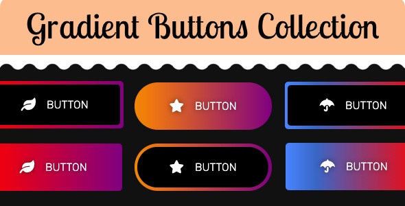 Gradient Buttons Collection