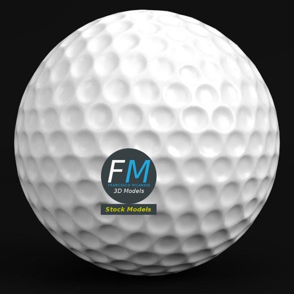 Golf ball - 3Docean 34120531