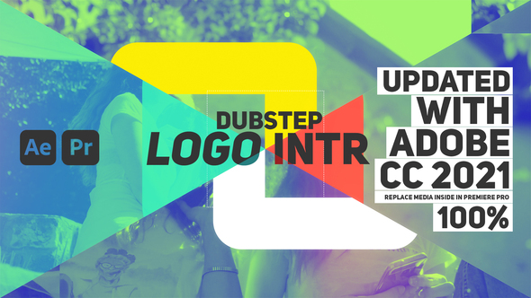 Dubstep Logo Intro - Premiere Pro Template