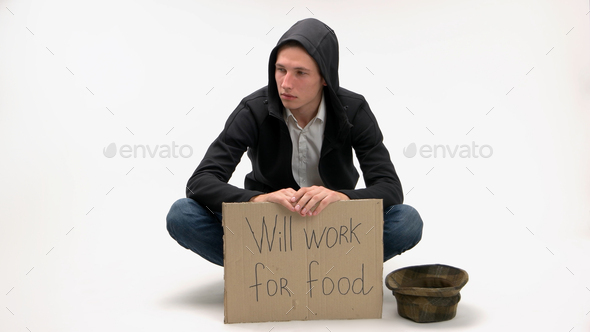 Poverty and unemployment concept. - Stock Photo - Images