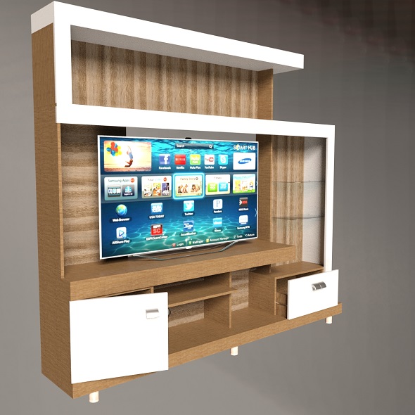 Modern TV shelf - 3Docean 34126873