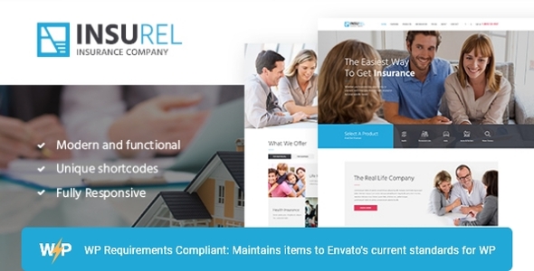 Download InsuRel | Insurance & Finance WordPress Theme