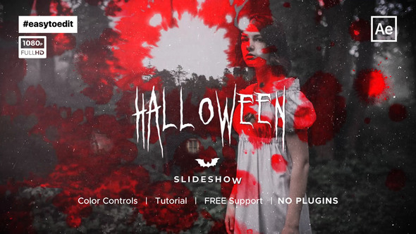Halloween Slideshow Template
