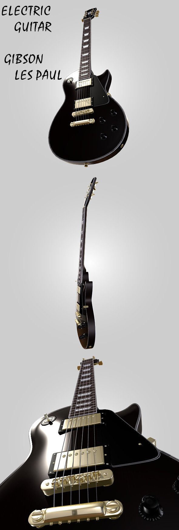 Electric guitar Gibson - 3Docean 110134