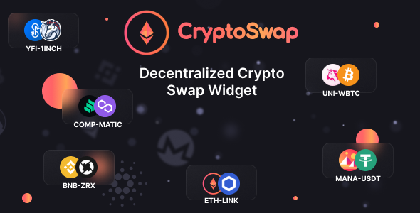 CryptoSwap - Cryptoсurrency Exchange Widget on Ethereum Blockchain