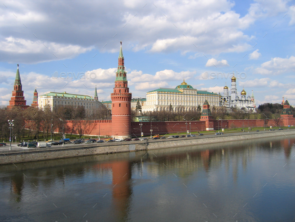 Kremlin in Moscow, Russia - Stock Photo - Images