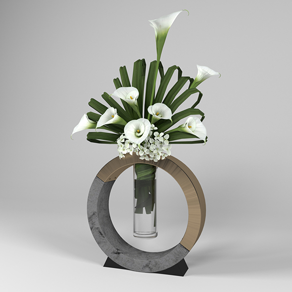 Decorative flowers - 3Docean 34135413