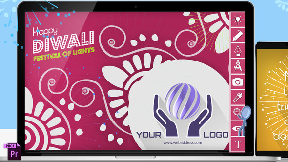 Diwali Festive Digital Card