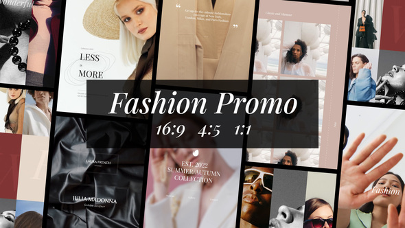 Fashion Photography Stories and Reels broadcast-packages template preview