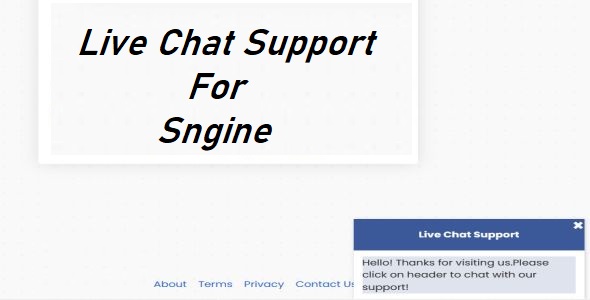 Live Chat Support - CodeCanyon 19200676