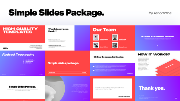 Simple Slides Pack