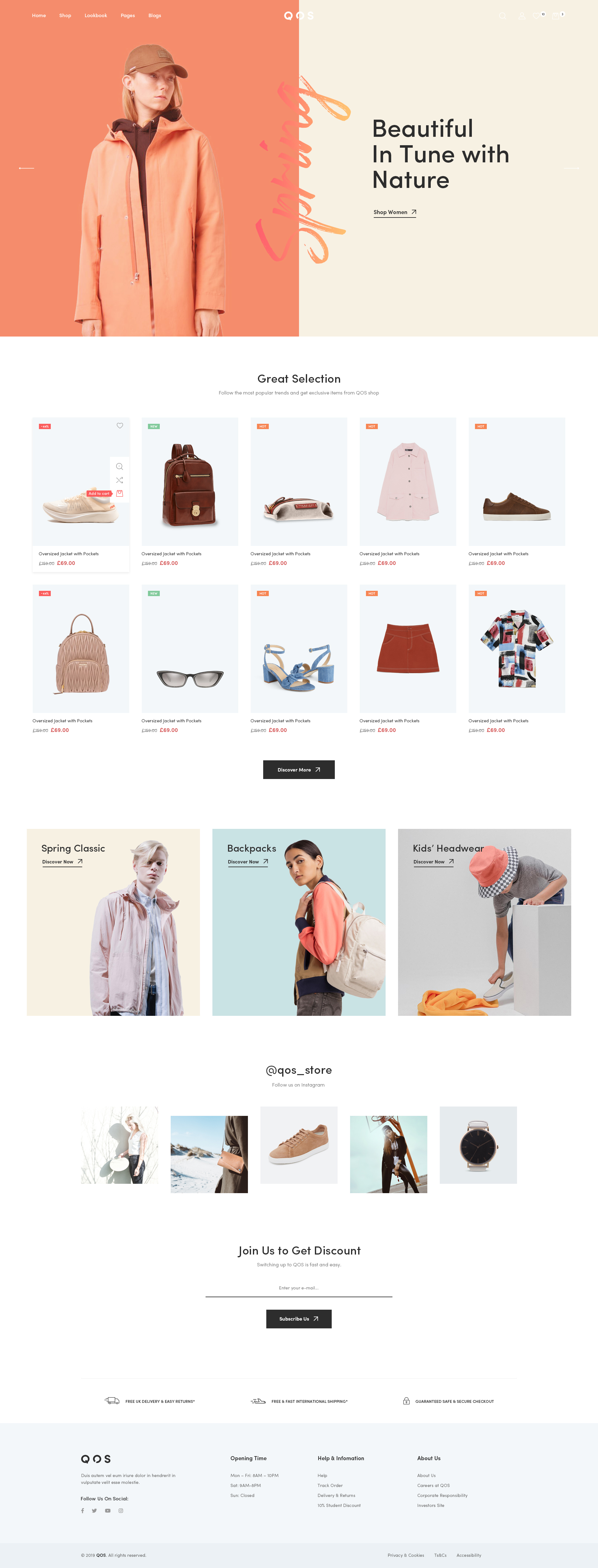 QOS - Fashion WooCommerce WordPress Theme by Opal_WP | ThemeForest