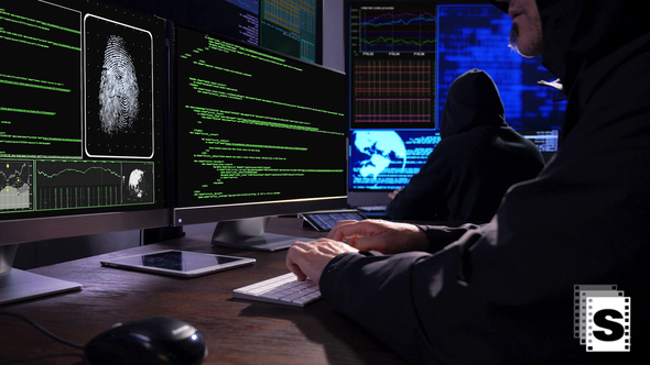 Cyber Crime Hackers Attack