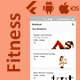 Home Workout Fitness Android App Template iOS App Template Flutter FitnessFirst