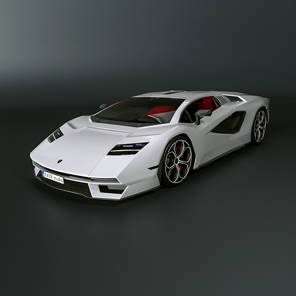 Lamborghini Countach 2022 - 3Docean 33758473