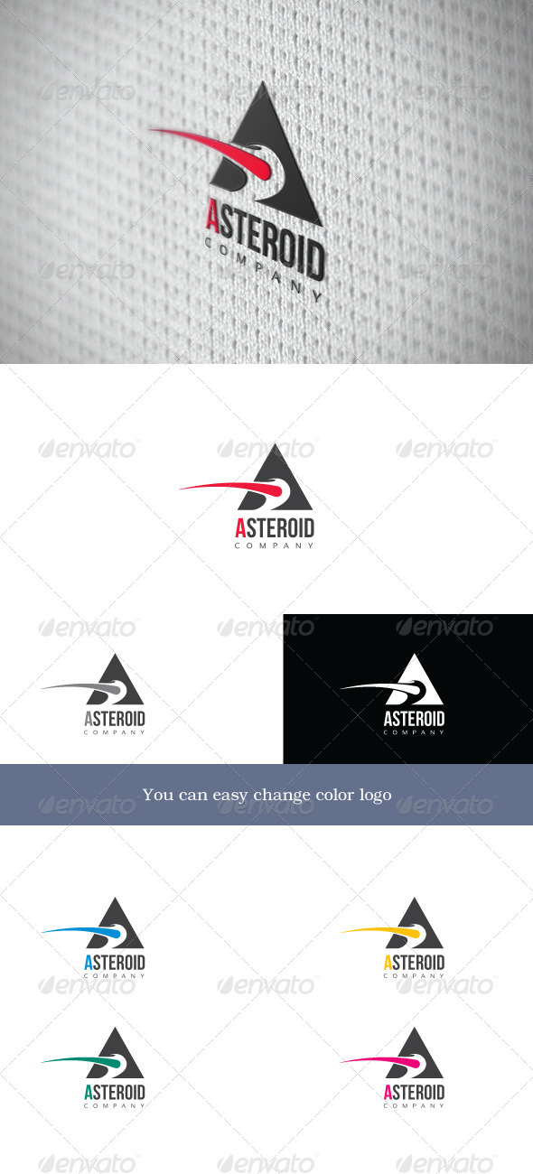 Asteroid Company - Company Logo Templates