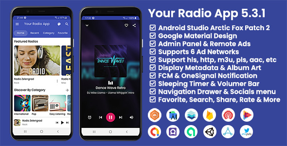 Your Radio App - CodeCanyon 13706746