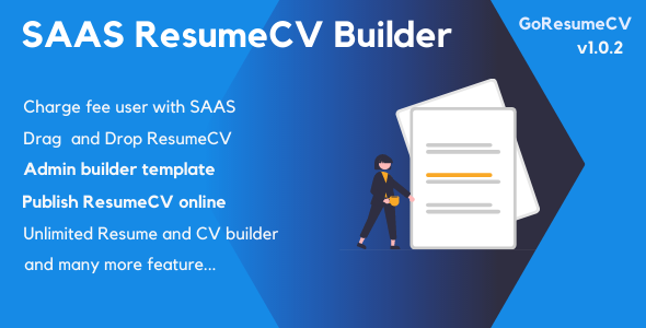 GoResumeCV - SAAS Resume Builder Online