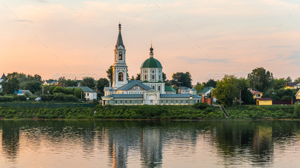 St. Catherine's convent in Tver - Stock Photo - Images