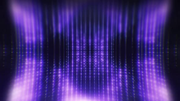 Glitter Purple Led Background 4K