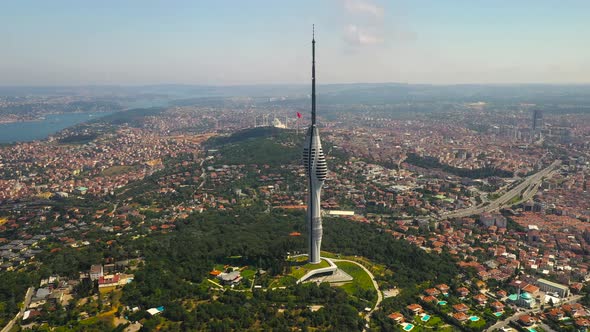 Camlica tower, Stock Footage | VideoHive