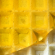 Honey on Waffel. Macro Close Up. Food Texture Background - PhotoDune Item for Sale