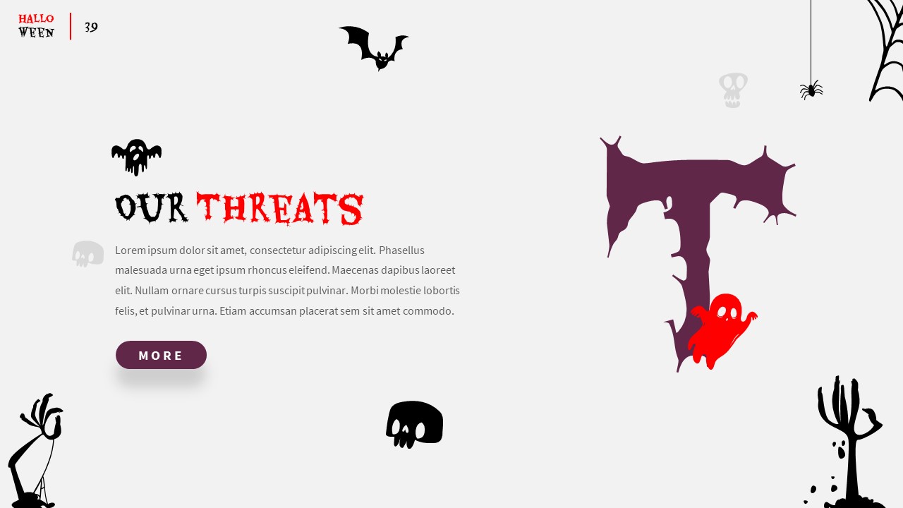 Scary Halloween Presentation Template, Presentation Templates ...