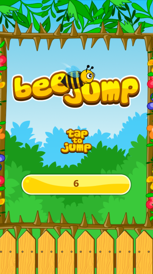 Flappy Bee Jump HTML5 Construct 3 Game by Sparximer | CodeCanyon