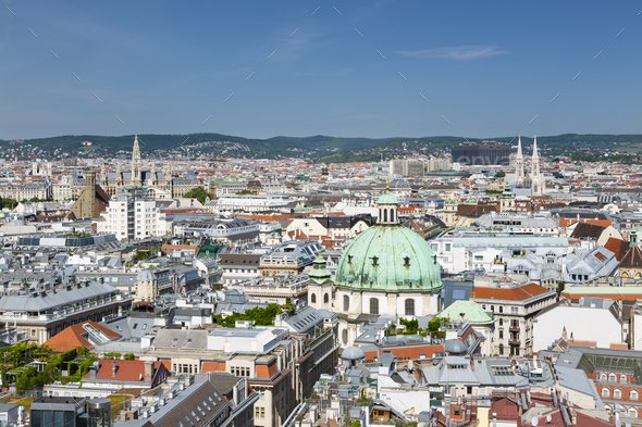 St. Peter's Church (Peterskirche) in Vienna, Austria - Stock Photo - Images