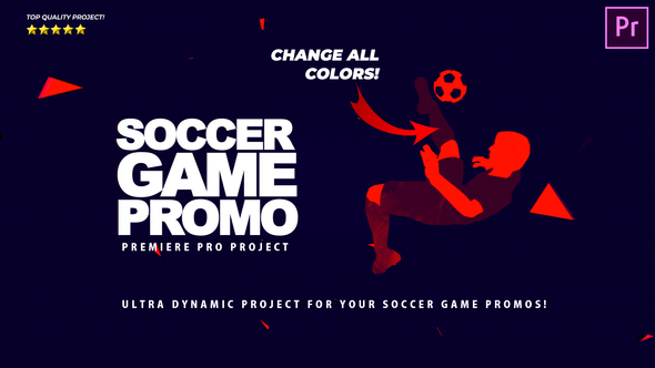 Soccer Game Promo - Soccer Promotion Premiere Pro